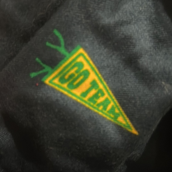 NWT Men's Dark Blue Pennant Flag Flannel Pajama Pants -Goodfellow & Co - Picture 7 of 7